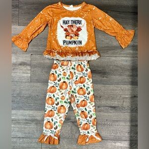 Girls boutique two piece outfit 3/4T